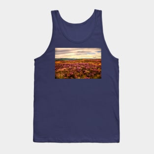 Pink Heather On The Yorkshire Moors Tank Top